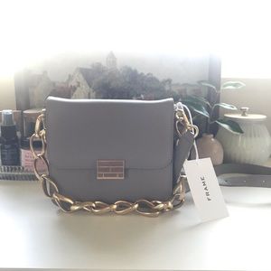 FRAME Le Signature Leather Mini Crossbody handbag